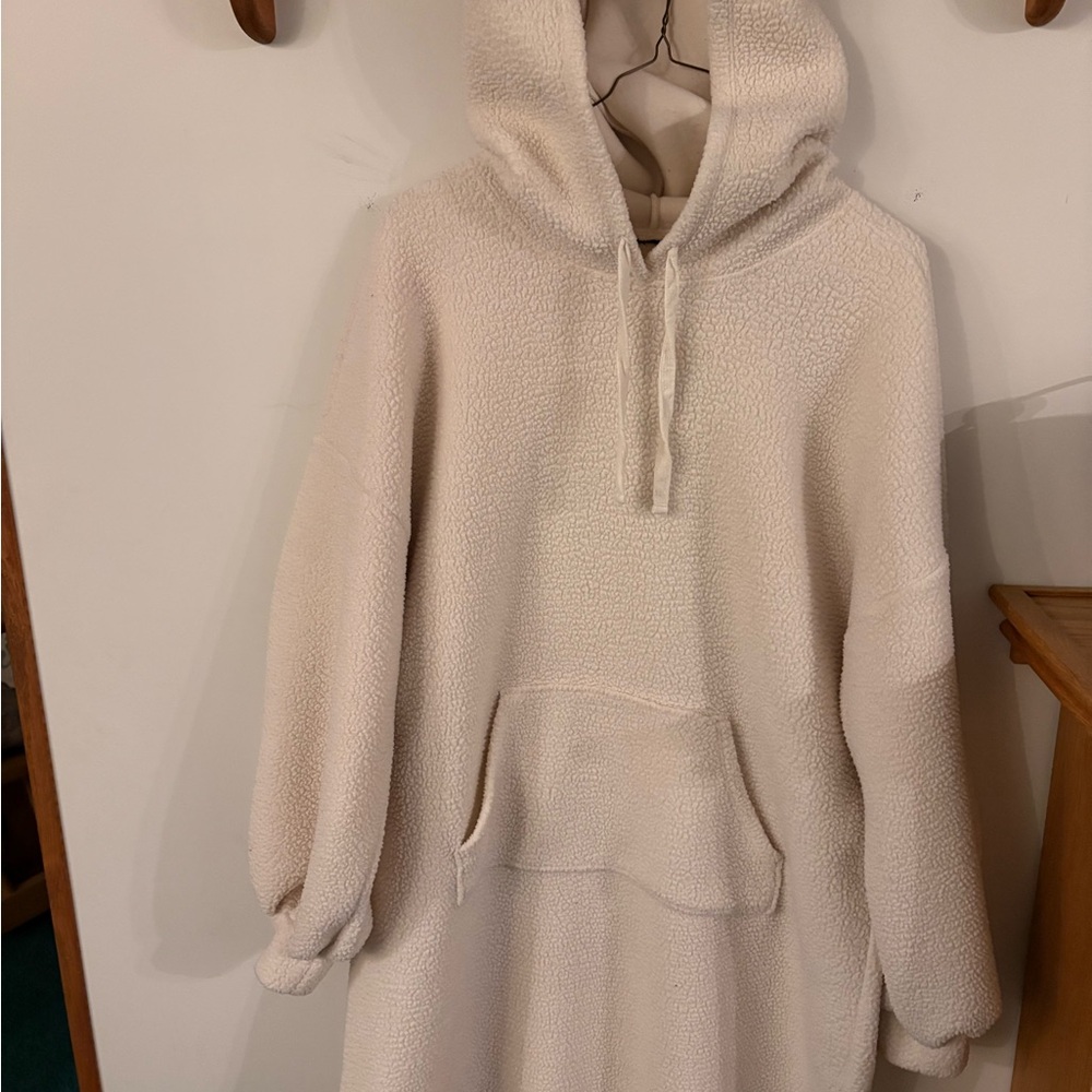 Cozy Cream Sherpa Hoodie